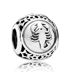 Charm Pandora Signo Escorpio Plata