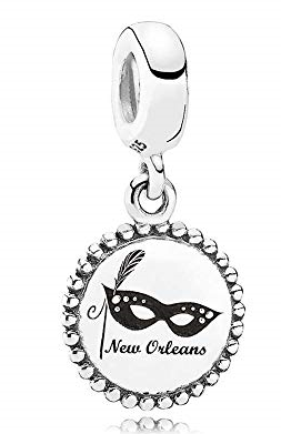 Charm colgante Pandora New Orleans máscara de carnaval