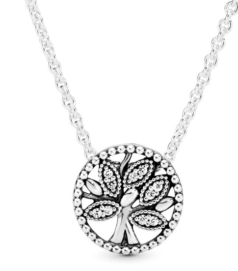 Collar árbol de la vida circonias Pandora