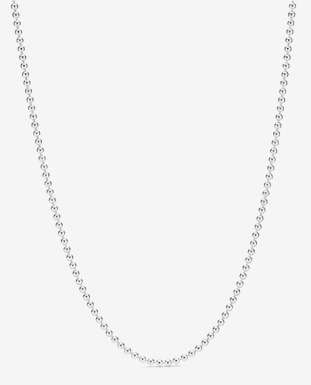 Collar Pandora Cadena de Bolitas Lisa