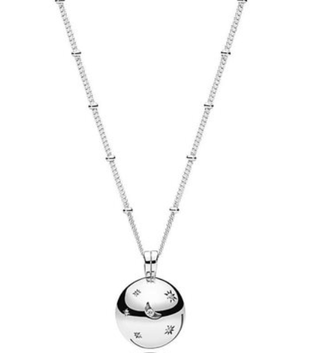 Collar Pandora Esfera Estrellas Circonias