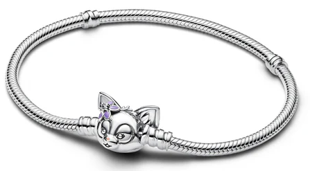 Brazalete Pandora Cierre Zorro Lila