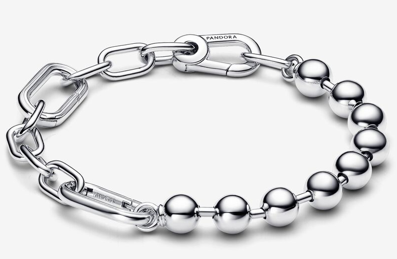 [592793C00] Brazalete Pandora ME Cadena Bolas Y Eslabones