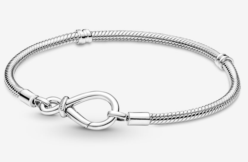 [590792C00] Brazalete Pandora Moments Cadena Serpiente Cierre Infinito