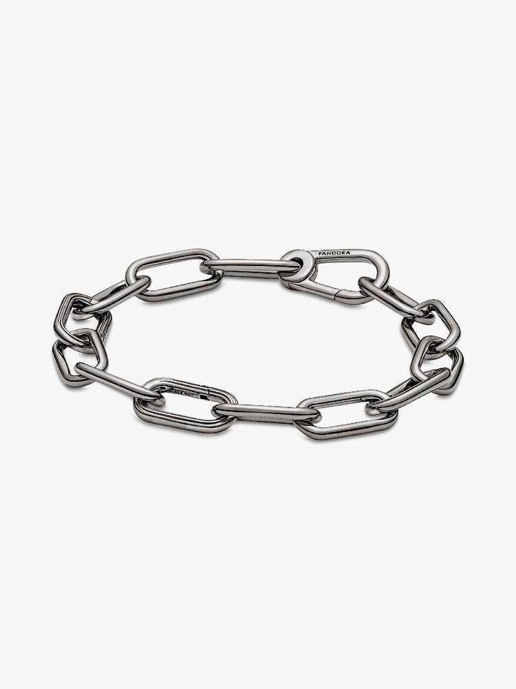 [599588C00-03] Brazalete Pandora ME cadena eslabones pulido plata