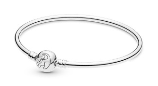 Brazalete rígido Pandora bola grabada
