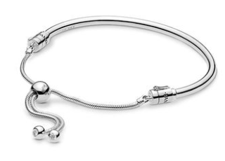 Brazalete Pandora Moments Deslizante Plata