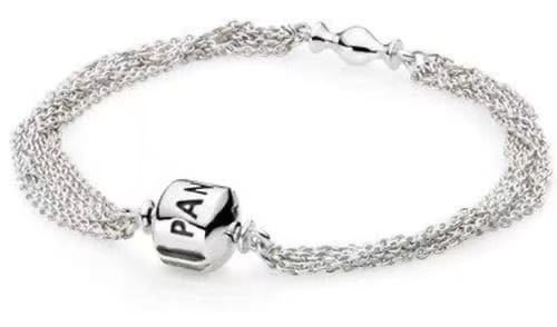Brazalete Pandora Multihilo Broche Cilíndrico