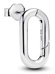 [293856C00] Aretes Pandora Eslabón Ovalado Liso