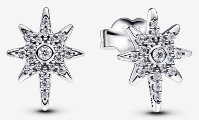 Aretes Pandora Estrella de Ocho Puntas