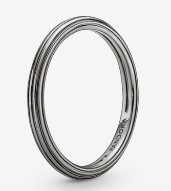 Anillo Triple Línea Baño Oscuro