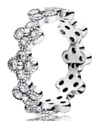 Anillo Pandora Disney Minnie Lazo de Lunares y Circonias