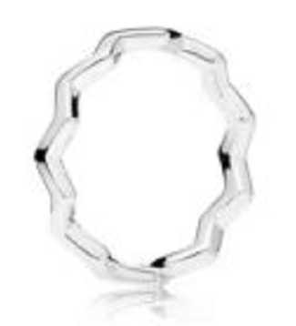 Anillo Pandora Banda Zigzag Lisa