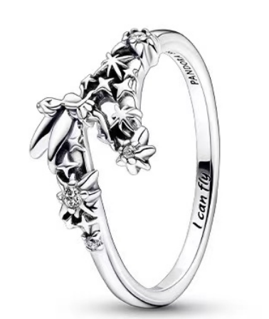 [JZ-711] Anillo Pandora Disney Campanita I Can Fly
