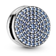 Charm Disco Pavé de Circonias Azules