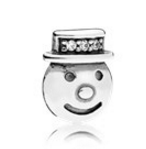 [796383CZ] Charm muñeco de nieve sombrero circonias Pandora